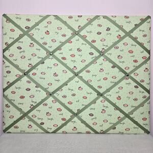 Baby Themed French Memo Board Handmade In VT 16x20in NWOT